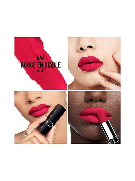 dior rouge en diable lipstick|Rouge Dior lipstick shades.